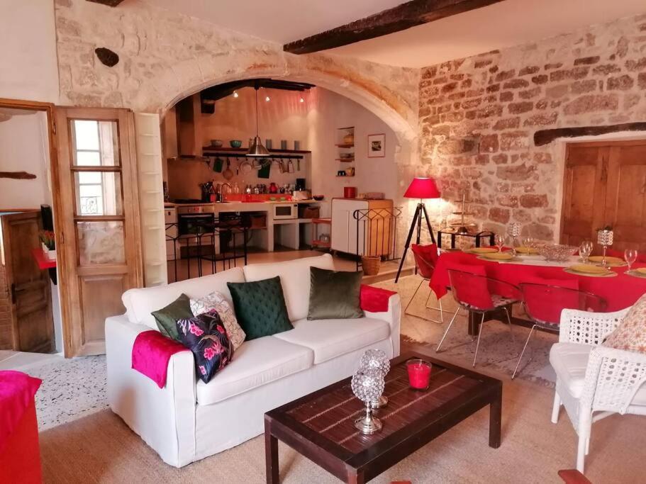La Maison D'Helene & Antoine A Bonnieux XII Siecle Buitenkant foto